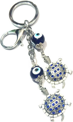 ROYALSHOP trotoise key ring with evil eye key chain for wife / women Key Chain