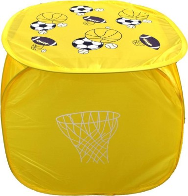 Flipkart SmartBuy 40 L Yellow Laundry Basket(Polyester)