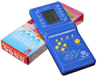 Swikaar Brick Game 9999 in 1 Video Game for Birthday Return Gift Boys-Girls AZ6 Handheld Gaming Console(Blue)