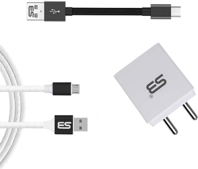shopbucket 18 W 3.1 A Wall Charger for Mobile with Detachable Cable(White, Cable Included)