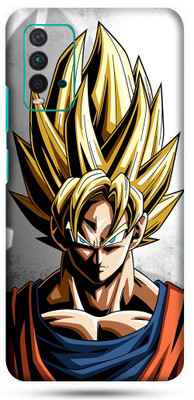 OggyBaba mi redmi 9t Mobile Skin(Goku Skin Matte Finish)