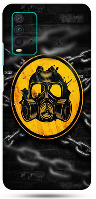 OggyBaba mi redmi 9t Mobile Skin(Gas Mask Skin Matte Finish)
