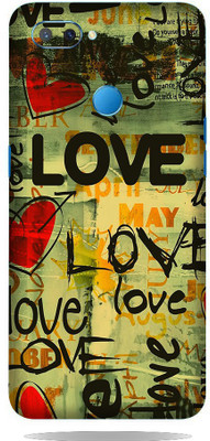 AsSkin Realme U1, Realme U1 Mobile Skin(Ultra Super Love Text With High Matte Finish.)