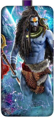 Jeeva Creation Realme X, Realme X Mobile Skin(Ultra Super Mahadev Skin With High Matte Finish.)