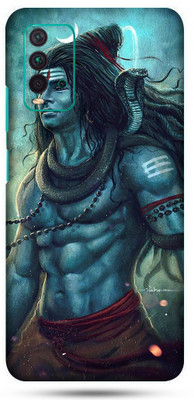 OggyBaba mi redmi 9t Mobile Skin(Nature Shiva Skin Matte Finish)