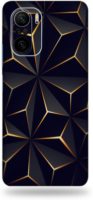 LAMHA MI 11X 5G, Xiaomi Mi 11X 5G Mobile Skin(Ultra Super Black Abstract Shape With High Matte Finish.)
