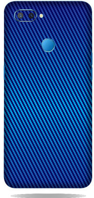 Jeeva Creation Realme U1, Realme U1 Mobile Skin(Ultra Super Blue Carbon Fiber Skin With High Matte Finish.)