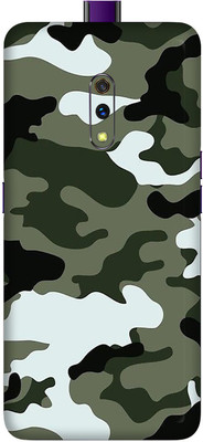 Jeeva Creation Realme X, Realme X Mobile Skin(Ultra Super Military Winter Camouflage Skin With High Matte Finish.)