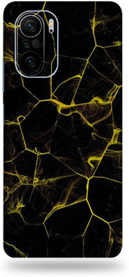 BUGGU mi 11x 5g, Mi 11x 5g Mobile Skin(Ultra Super Black Abstract Skin With High Matte Finish, Mobile Skin (Back+Side+Camera))
