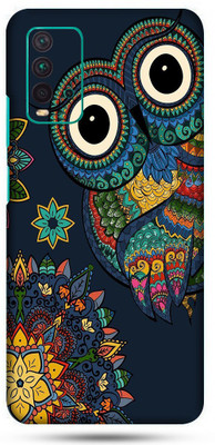 OggyBaba mi redmi 9t Mobile Skin(Baby Owl Skin Matte Finish)