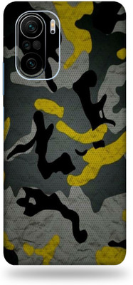 BugguSkin MI 11x 5G, mi 11x5g Mobile Skin(Ultra Super Camouflage Yellow Skin With High Matte Finish., Mobile Skin (Back+Side+Camera))