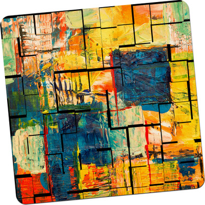 Alifiya Anti-Slip Printed Gaming Mouse Pad For Computer / Laptop (M20) Non Slip Base Mousepad(Multicolor10)