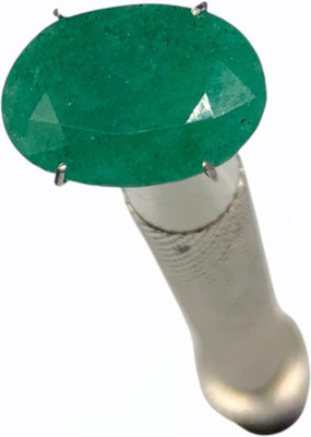 HAYAATGEMS Natural Emerald PANNA 3 Carat 3.25 RATTI Size Oval Shape Cut Faceted Loose Gemstone Emerald Stone