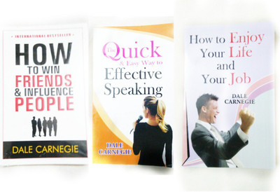 Three Best Combo Of Dale Carnegie How To Win Friends And Influence People, How To Enjoy Your Life And Your Job & The Quick And Easy Way To Effective Speaking(Paperback, Dale Carnegie ji) Three Best Combo Of Dale Carnegie How To Win Friends And Influence People, How To Enjoy Your Life And Your Job & The Quick And Easy Way To Effective Speaking(Paperback, Dale Carnegie ji)
