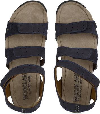 Woodland navy shop blue sandals