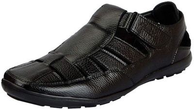 Bata Men Sandals(Black , 8)