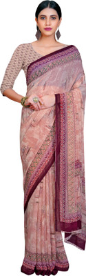 Kasak Woven Bollywood Georgette Saree(Purple)