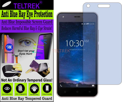 TELTREK Tempered Glass Guard for KARBONN TITANIUM JUMBO (Impossible UV AntiBlue Light)(Pack of 1)