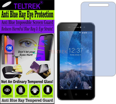 TELTREK Tempered Glass Guard for INTEX AMAZE PLUS (Impossible UV AntiBlue Light)(Pack of 1)