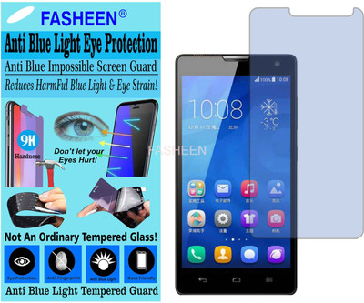 Fasheen Tempered Glass Guard for HUAWEI HONOR H30 U10 (Impossible UV AntiBlue Light)(Pack of 1)