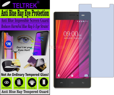 TELTREK Tempered Glass Guard for LAVA X17 (Impossible UV AntiBlue Light)(Pack of 1)