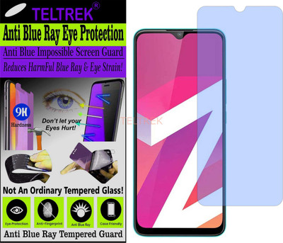 TELTREK Tempered Glass Guard for LAVA Z2 MAX (Impossible UV AntiBlue Light)(Pack of 1)