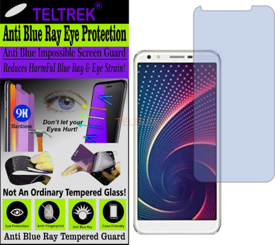 TELTREK Tempered Glass Guard for INTEX INFIE 33 (Impossible UV AntiBlue Light)(Pack of 1)