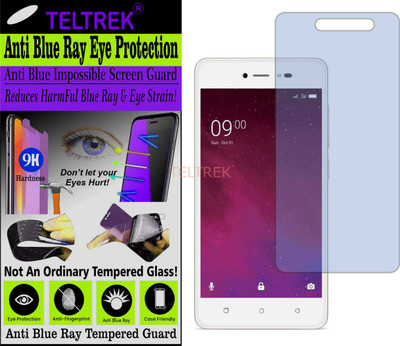 TELTREK Tempered Glass Guard for LAVA Z 60 (Impossible UV AntiBlue Light)(Pack of 1)
