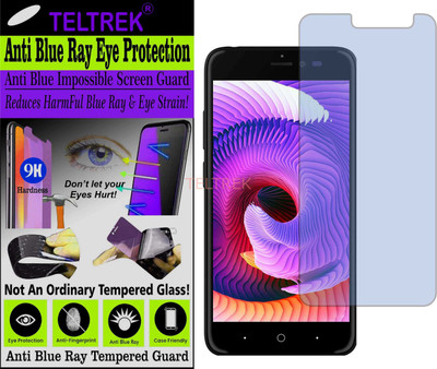 TELTREK Tempered Glass Guard for KARBONN AURA SLEEK PLUS (Impossible UV AntiBlue Light)(Pack of 1)