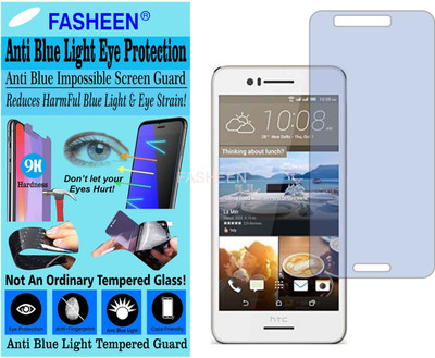 Fasheen Tempered Glass Guard for HTC 728G DUAL SIM (Impossible UV AntiBlue Light)(Pack of 1)