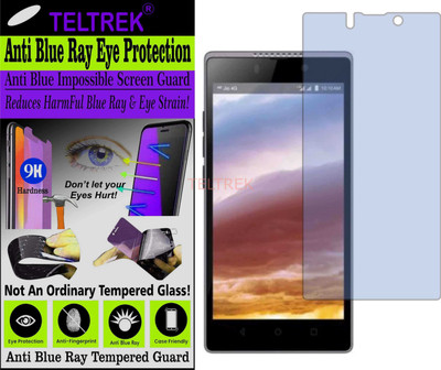 TELTREK Tempered Glass Guard for LYF WIND 7I (Impossible UV AntiBlue Light)(Pack of 1)