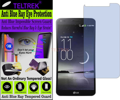 TELTREK Tempered Glass Guard for LG G FLEX D958 (Impossible UV AntiBlue Light)(Pack of 1)