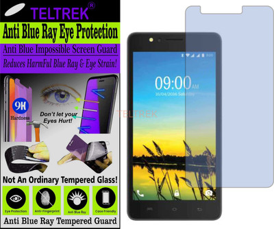 TELTREK Tempered Glass Guard for LAVA A79 8 GB (Impossible UV AntiBlue Light)(Pack of 1)