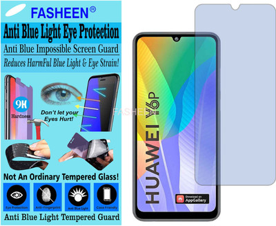 Fasheen Tempered Glass Guard for HUAWEI HONOR Y6P (Impossible UV AntiBlue Light)(Pack of 1)