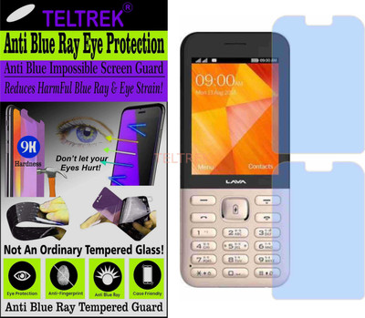 TELTREK Tempered Glass Guard for LAVA GEM WAVE (Impossible UV AntiBlue Light)(Pack of 1)