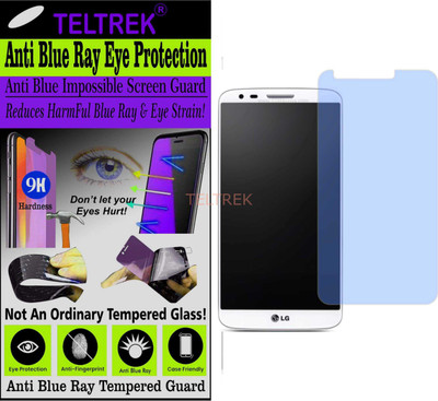 TELTREK Tempered Glass Guard for LG G2 4G LTE (Impossible UV AntiBlue Light)(Pack of 1)
