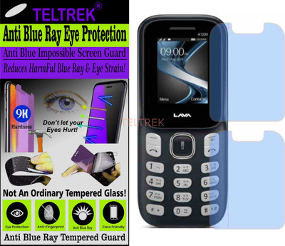TELTREK Tempered Glass Guard for LAVA A1200 (Impossible UV AntiBlue Light)(Pack of 1)