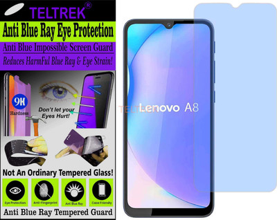 TELTREK Tempered Glass Guard for LENOVO A8 2020 (Impossible UV AntiBlue Light)(Pack of 1)