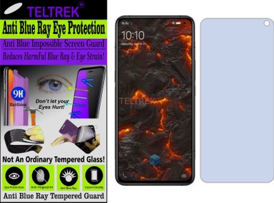 TELTREK Tempered Glass Guard for VIVO IQOO 3 (Impossible UV AntiBlue Light)(Pack of 1)