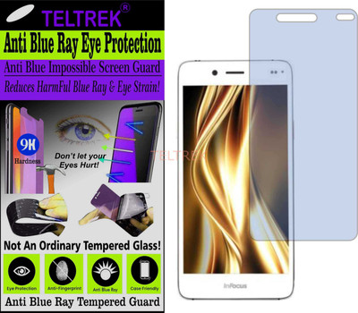 TELTREK Tempered Glass Guard for INFOCUS M535 PLUS (Impossible UV AntiBlue Light)(Pack of 1)