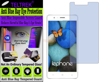 TELTREK Tempered Glass Guard for LEPHONE W7 PLUS (Impossible UV AntiBlue Light)(Pack of 1)