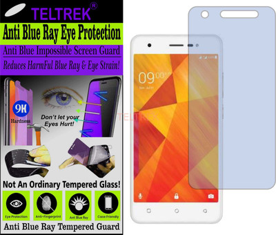 TELTREK Tempered Glass Guard for LAVA Z60S (Impossible UV AntiBlue Light)(Pack of 1)