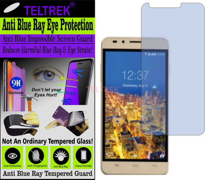 TELTREK Tempered Glass Guard for INTEX JEWEL 2 (Impossible UV AntiBlue Light)(Pack of 1)
