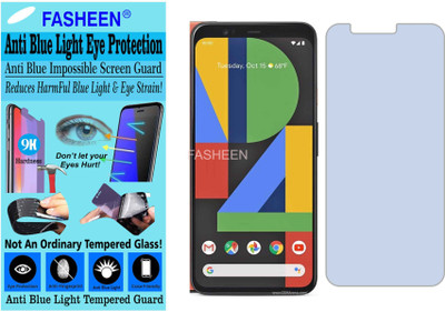 Fasheen Tempered Glass Guard for GOOGLE PIXEL 4 (Impossible UV AntiBlue Light)(Pack of 1)