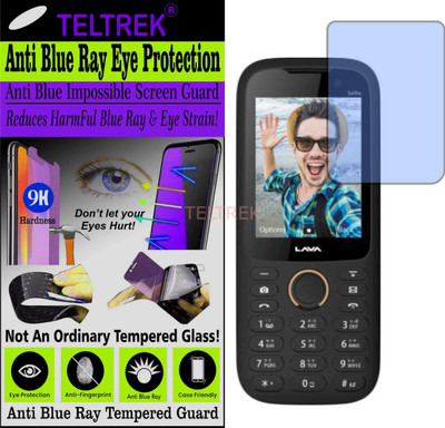 TELTREK Tempered Glass Guard for LAVA ARC SELFIE (Impossible UV AntiBlue Light)(Pack of 1)