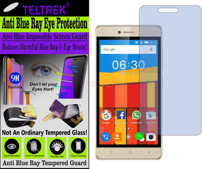 TELTREK Tempered Glass Guard for ITEL POWER PRO P41 (Impossible UV AntiBlue Light)(Pack of 1)