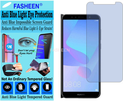 Fasheen Tempered Glass Guard for HONOR Y6 2018 (Impossible UV AntiBlue Light)(Pack of 1)