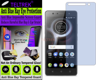 TELTREK Tempered Glass Guard for LENOVO XT1902-2 (K8 PLUS) (Impossible UV AntiBlue Light)(Pack of 1)
