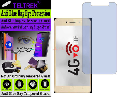 TELTREK Tempered Glass Guard for ITEL A40 (Impossible UV AntiBlue Light)(Pack of 1)