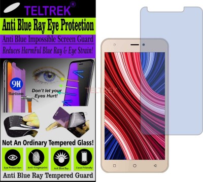 TELTREK Tempered Glass Guard for INTEX CLOUD Q11 4G (Impossible UV AntiBlue Light)(Pack of 1)